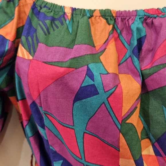 Colorful Geometric Mini Dress - Picture 8 of 16
